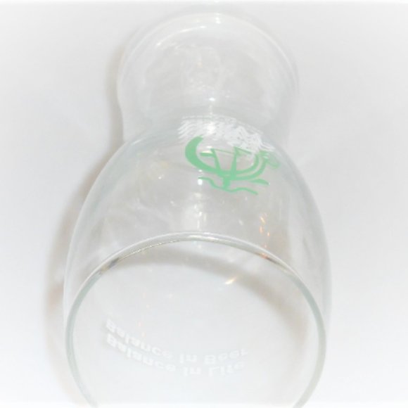 BIG WHEEL Deluxe Amber BEER Glass Vintage Beer Glass Barware - Picture 5 of 10